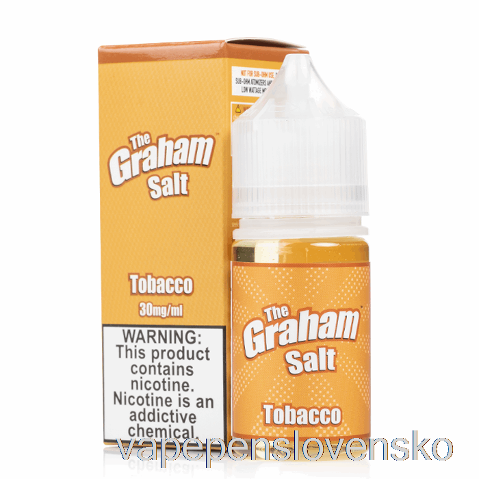 Tabaková Soľ - Graham - Mamasan E-liquid - 30 Ml 50 Mg Vape Pero